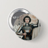 Joan of Arc Ronde Button 5,7 Cm (Voorkant /achterkant)