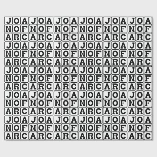 Joan of Arc, Saint en Martyr Cadeaupapier (Vlak)