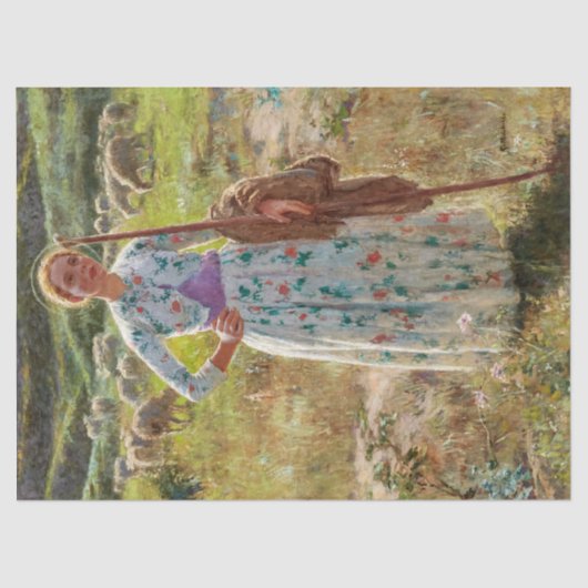 Joan of Arc van Gari Melchers Tissuepapier (Voorkant)