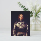 Joan of Arc van John Everett Millais Briefkaart (Staand voorkant)