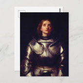 Joan of Arc van John Everett Millais Briefkaart (Voorkant / Achterkant)
