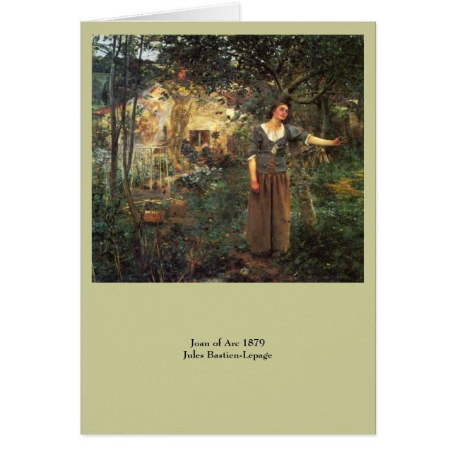 Joan of Arc van Jules Bastien Lepage (Voorkant)