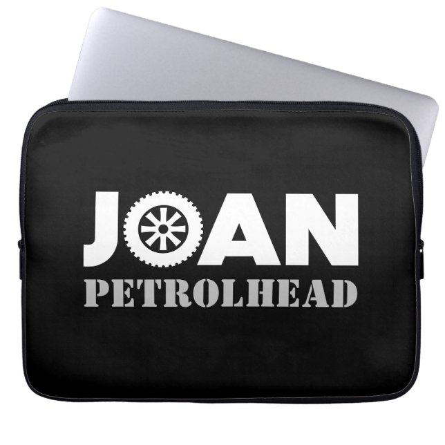 Joan Petrolhead Laptop Sleeve (Voorkant)