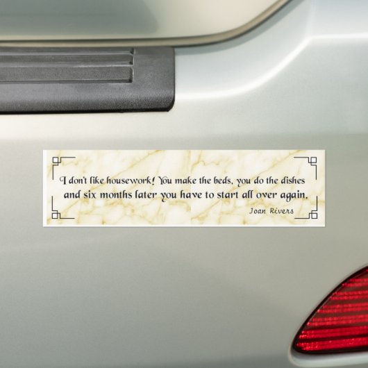 Joan Rivers - Sticker (En voiture)