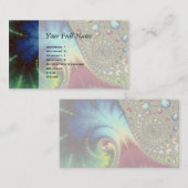 Joanie 50 Fractal Art Visitekaartje (Voorkant / Achterkant)