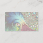 Joanie 50 Fractal Art Visitekaartje (Achterkant)