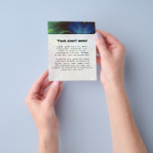 Joanie 50 Fractale kunst Flyer (Hand)