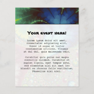 Joanie 50 Fractale kunst Flyer