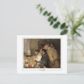 Joaquín Sorolla #14 - Carte postale d'art (Debout devant)