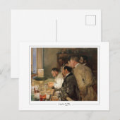 Joaquín Sorolla #14 - Carte postale d'art (Devant / Derrière)