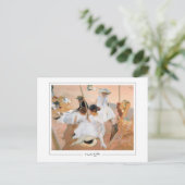 Joaquín Sorolla #17 - Carte postale d'art (Debout devant)