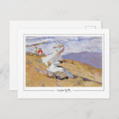 Joaquín Sorolla #18 - Carte postale Art (Devant / Derrière)