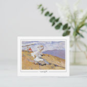Joaquín Sorolla #18 - Carte postale d'art fin (Debout devant)