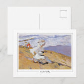 Joaquín Sorolla #18 - Carte postale d'art fin (Devant / Derrière)