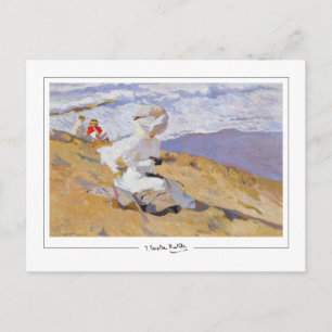 Joaquín Sorolla #18 - Carte postale d'art fin