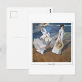 Joaquín Sorolla #19 - Carte postale d'art fin (Devant / Derrière)