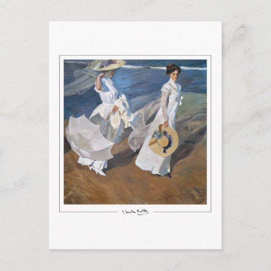 Joaquín Sorolla #19 - Carte postale d'art fin (Devant)