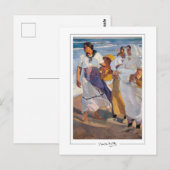 Joaquín Sorolla #1 - Carte postale d'art (Devant / Derrière)