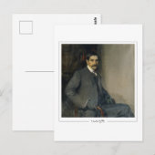 Joaquín Sorolla #24 - Carte postale d'art fin (Devant / Derrière)