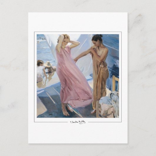 Joaquín Sorolla #27 - Carte postale d'art (Devant)