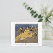 Joaquín Sorolla #2 - Carte postale d'art (Debout devant)