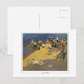 Joaquín Sorolla #2 - Carte postale d'art (Devant / Derrière)