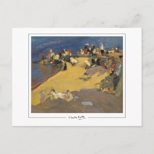 Joaquín Sorolla #2 - Carte postale d'art (Devant)