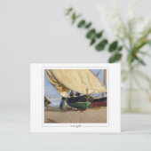 Joaquín Sorolla #338 - Carte postale d'art fin (Debout devant)