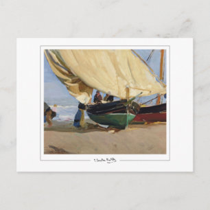 Joaquín Sorolla #338 - Carte postale d'art fin