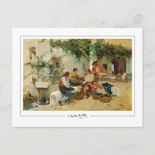 Joaquín Sorolla #442 - Carte postale d'art fin (Devant)