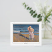 Joaquín Sorolla #8 - Carte postale d'art (Debout devant)