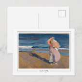 Joaquín Sorolla #8 - Carte postale d'art (Devant / Derrière)