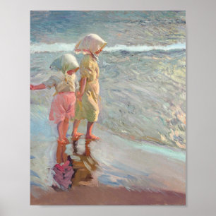 Joaquin Sorolla - De drie zussen Poster