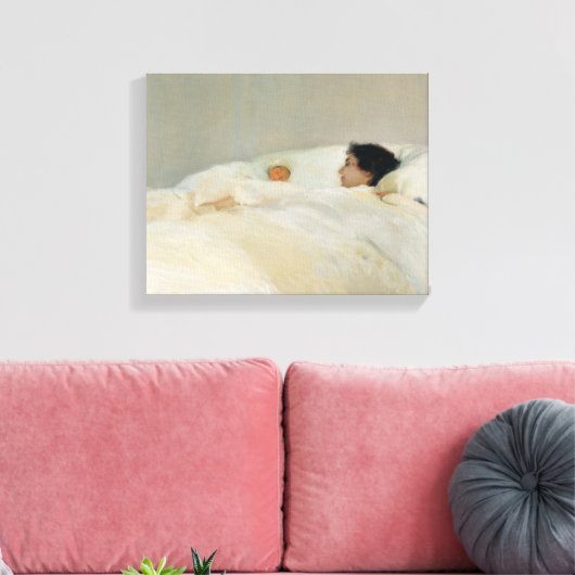 Joaquin Sorolla - Moeder Canvas Afdruk (Insitu (Woonkamer))