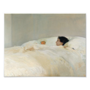 Joaquin Sorolla - Moeder Foto Afdruk