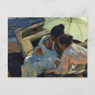Joaquín Sorolla - Na de dood Briefkaart