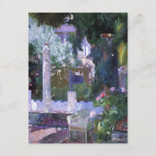 Joaquín Sorolla - Roos Struik bij het Sorolla Hous Briefkaart