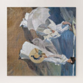 Joaquin Sorolla - Vrouwen wandelen op het strand Legpuzzel (Horizontaal)