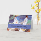 Joaquin Sorolla Women Walking Beach Kaart (Gele Bloem)