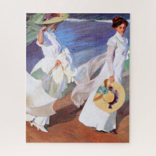 Joaquin Sorolla Women Walking Beach Legpuzzel
