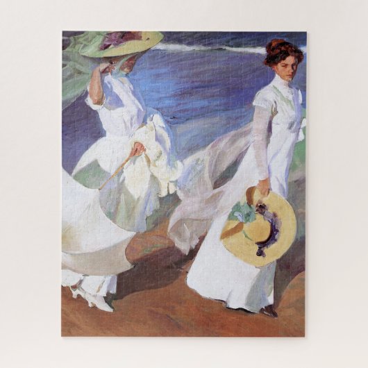 Joaquin Sorolla Women Walking Beach Legpuzzel (Verticaal)