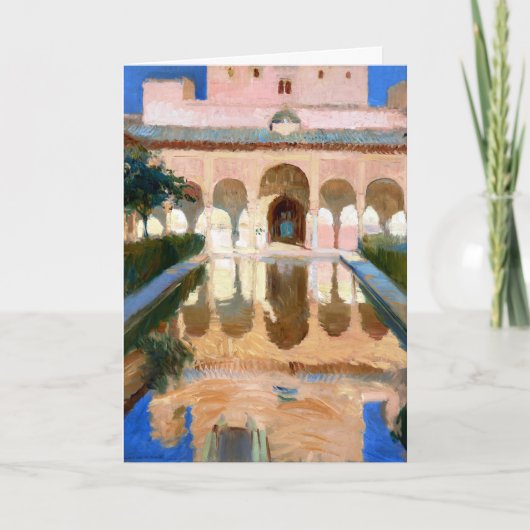 Joaquin Sorolla y Bastida Hall of the Ambassadors Kaart (Voorkant)