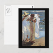 Joaquín Sorolla y Bastida na de dood Briefkaart (Voorkant / Achterkant)