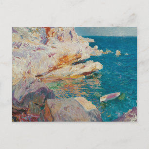 Joaquin Sorolla y Bastida - Rocks at Javea. Briefkaart