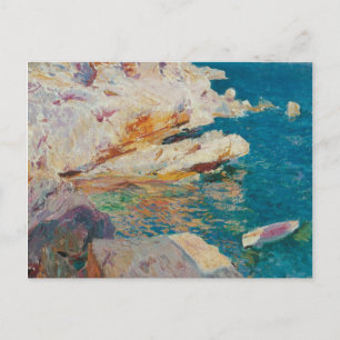 Joaquin Sorolla y Bastida - Rocks at Javea. Feestdagenkaart