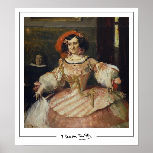 Joaquín Sorolla Zedign Art Poster #23 (Voorkant)