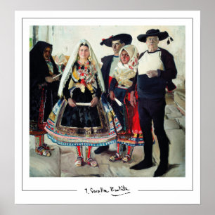 Joaquín Sorolla Zedign Art Poster #3