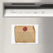 Job 12:7 Kitchen Magnet Home Accent (In Situ (Lave-vaisselle))