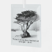 JOB 14:7 Ornement en verre (Avant gauche)