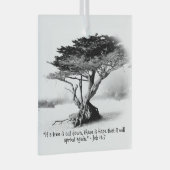 JOB 14:7 Ornement en verre (Avant droite)